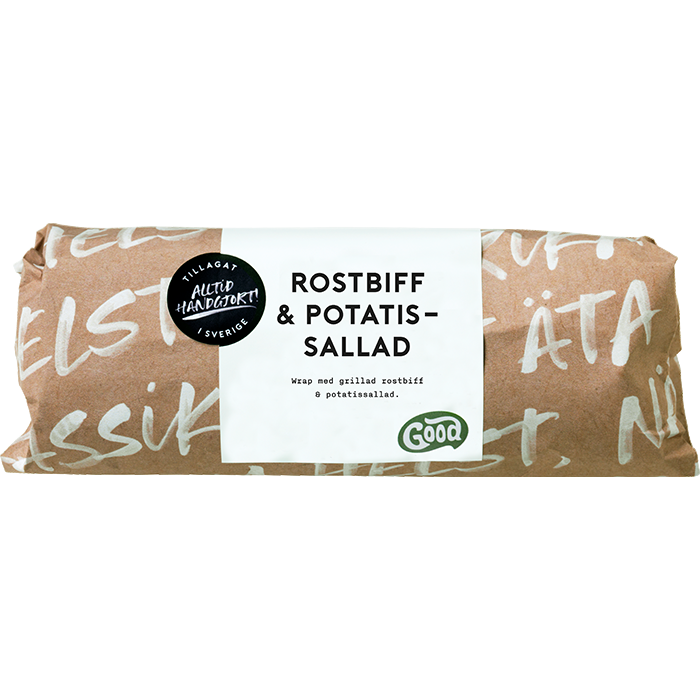 Good Rostbiff & Potatissallad wrap